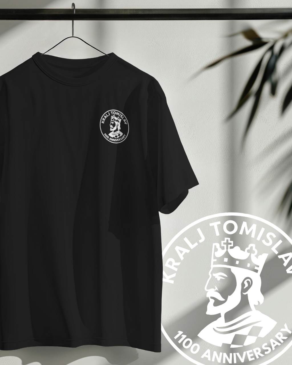 Kralj Tomislav 1100 Anniversary T-Shirt - Black